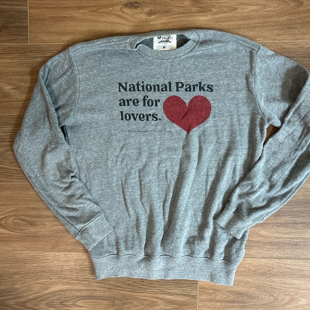 Gray Graphic Sweatshirt